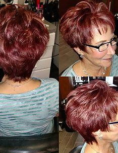 Модные прически на короткие волосы для женщин после 50