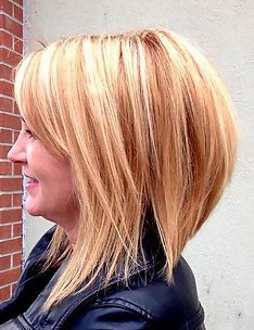 Стрижка боб для круглого лица