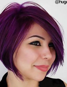 Стрижка боб для круглого лица