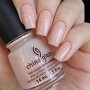 Бежевый маникюр