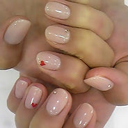 Бежевый маникюр