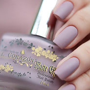 Матовый маникюр