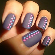 Матовый маникюр