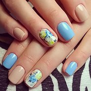 Нежный маникюр