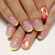 Маникюр на короткие ногти